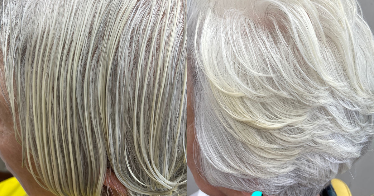 白髪の黄ばみ くすみにお勧めトリートメント 美容室 川越市